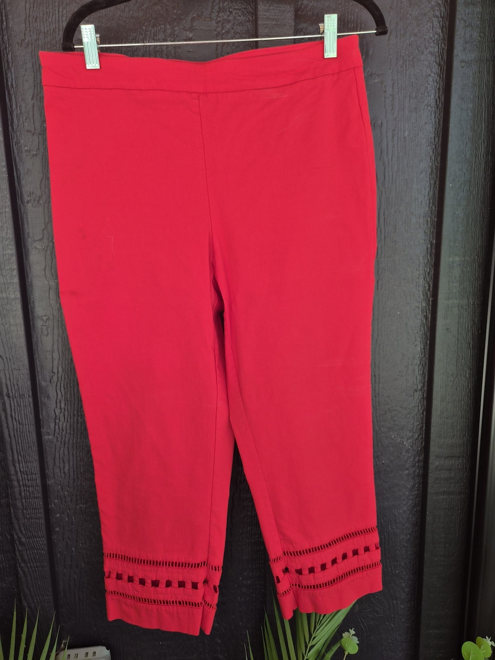 Hope & Harlow Knit Crop Pants